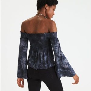 American Eagle Off the Shoulder Shirt